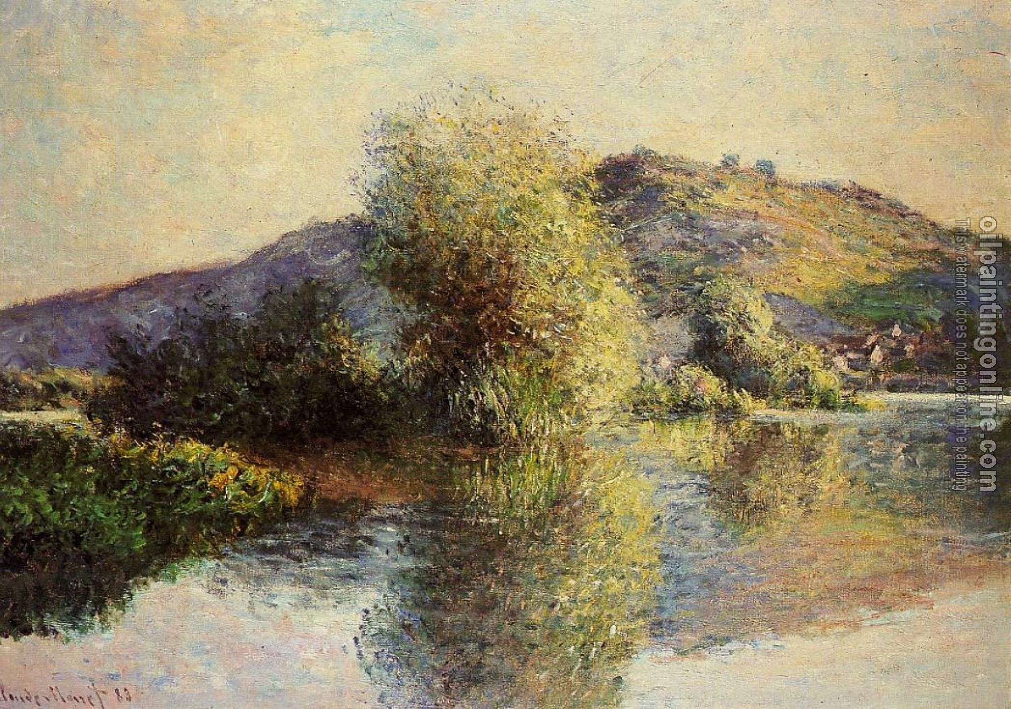 Monet, Claude Oscar - Isleets at Port-Villez